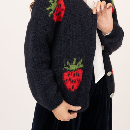 Strawberry Patch Cardigan