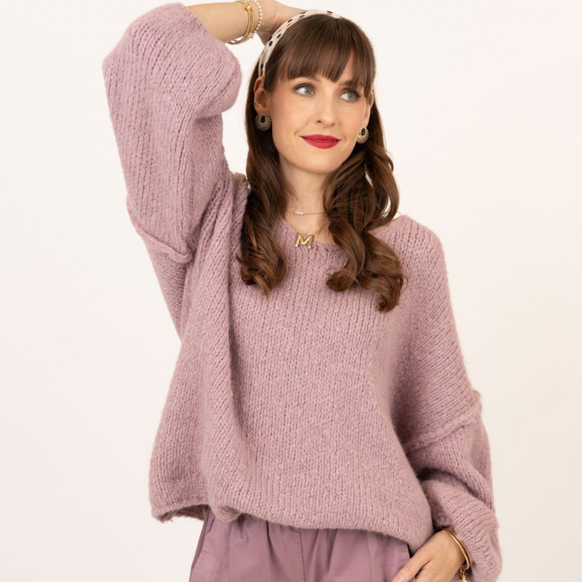 Blush Cozy Knit Sweater