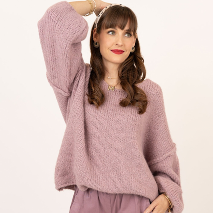 Blush Cozy Knit Sweater