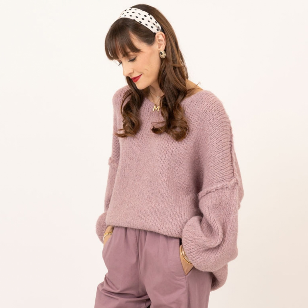 Blush Cozy Knit Sweater