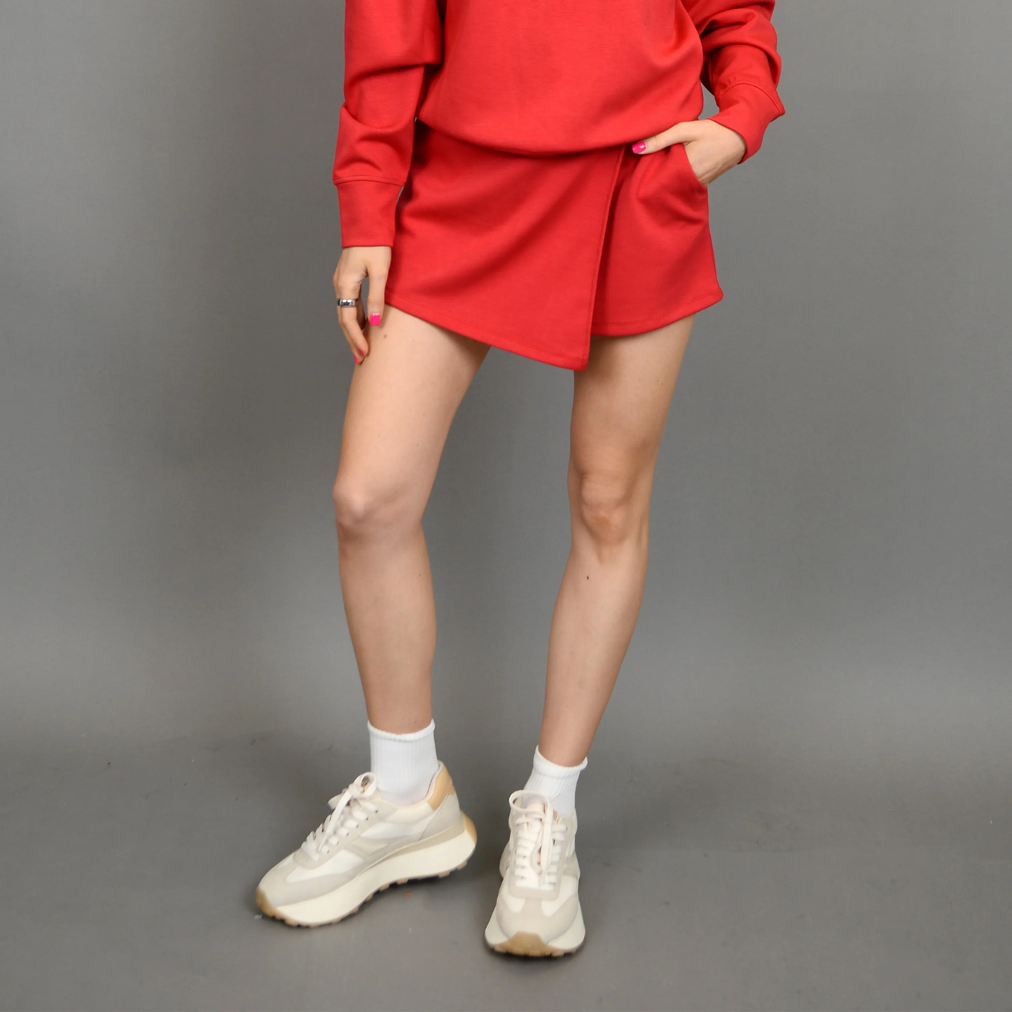 Starry Soft Knit Skort