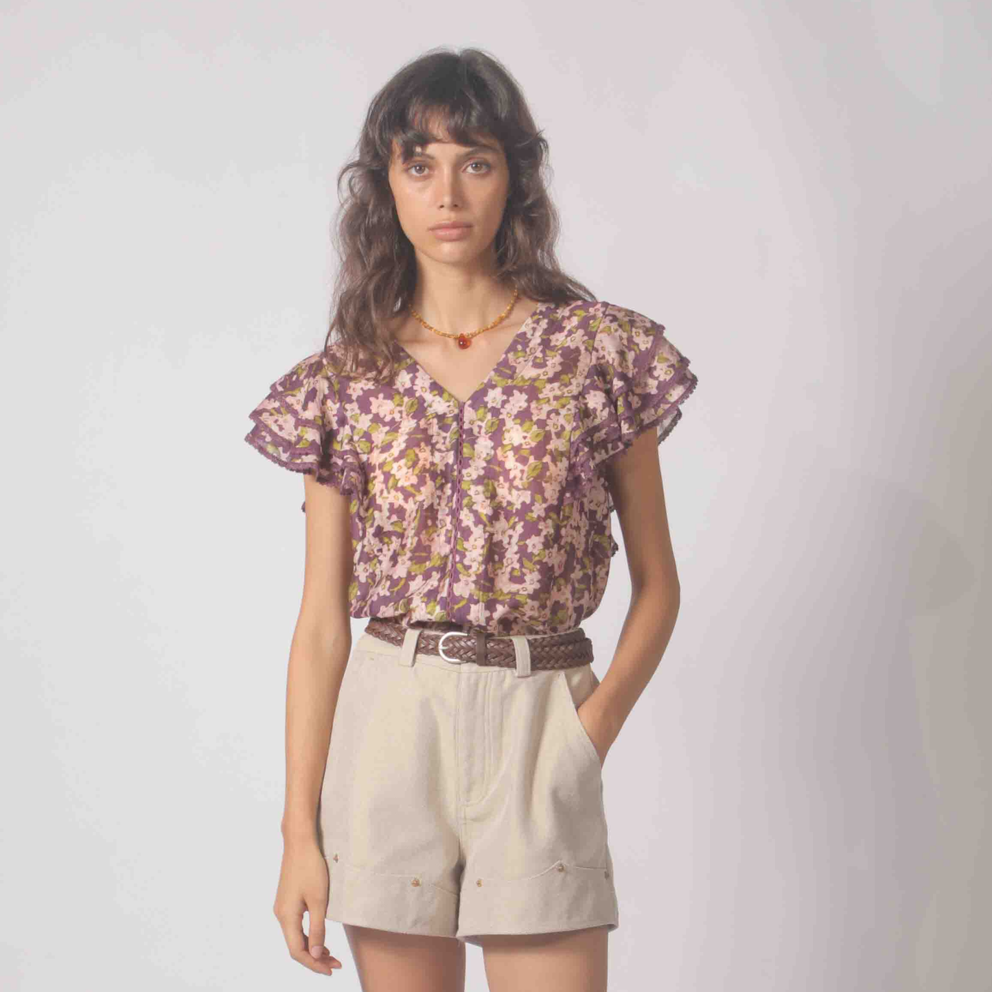Plum Blossom Blouse