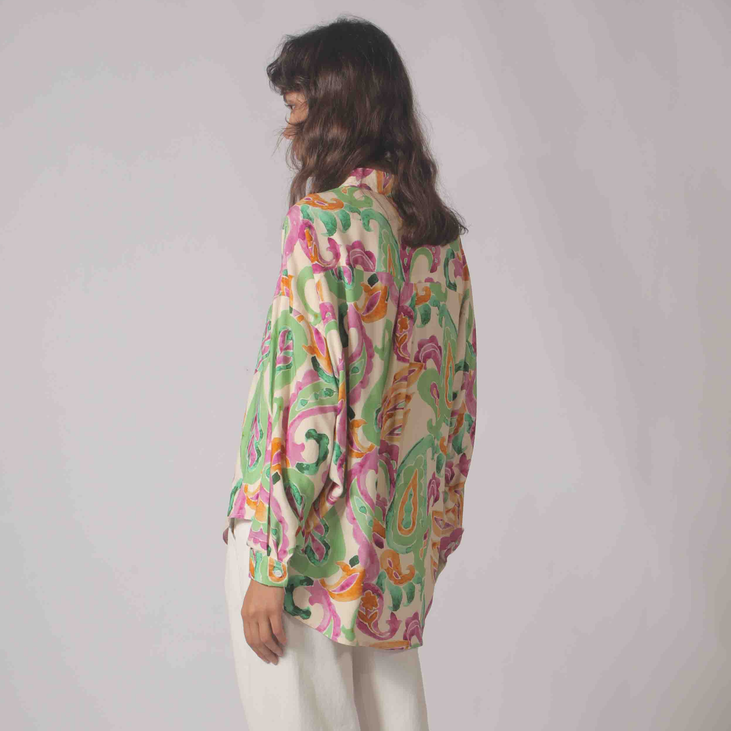 Riviera Paisley Button-Up Shirt