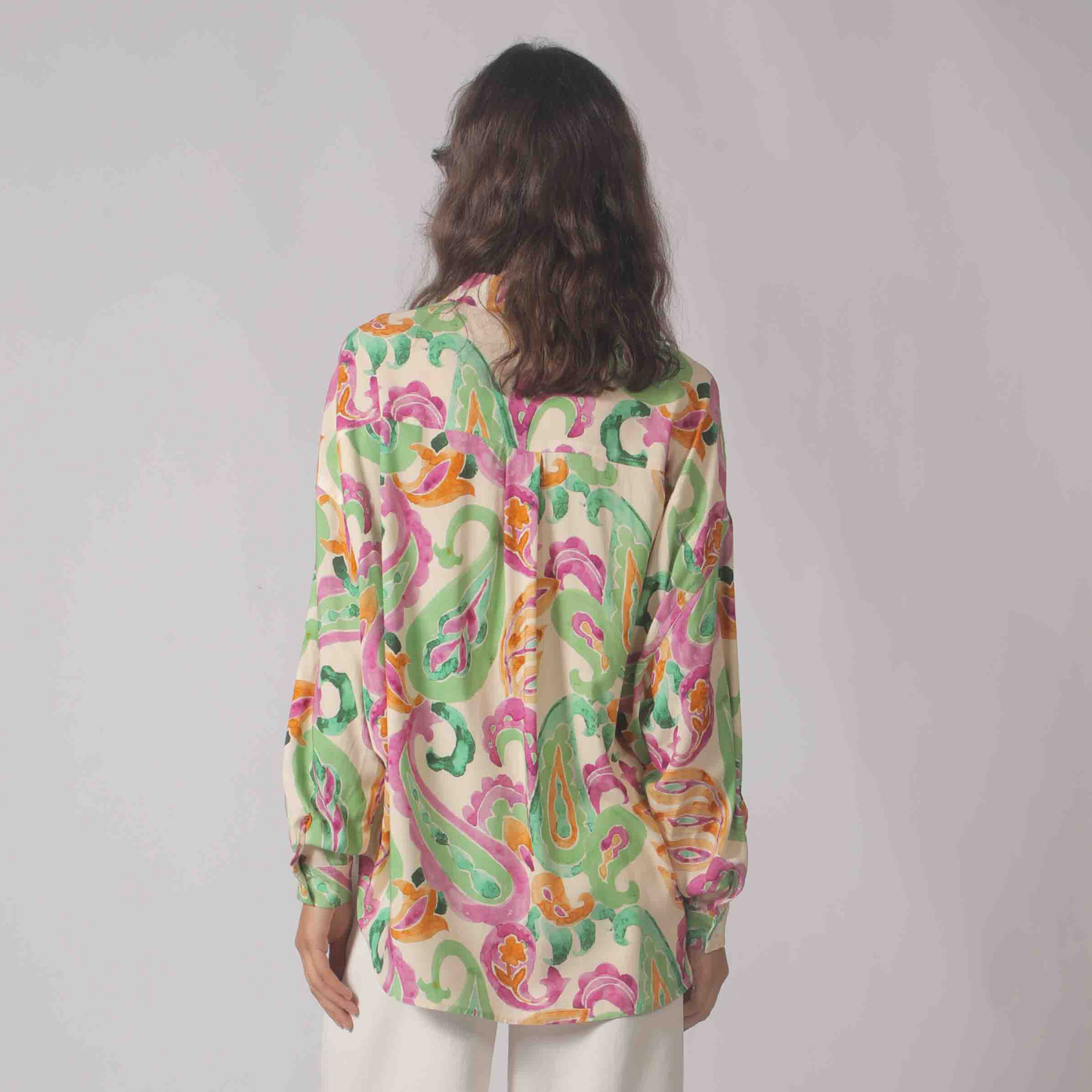 Riviera Paisley Button-Up Shirt