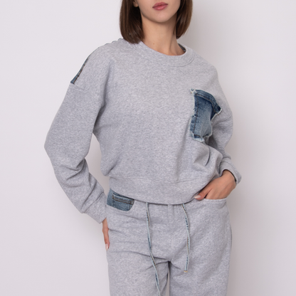 Lucie French Terry Pullover w/ Pocket