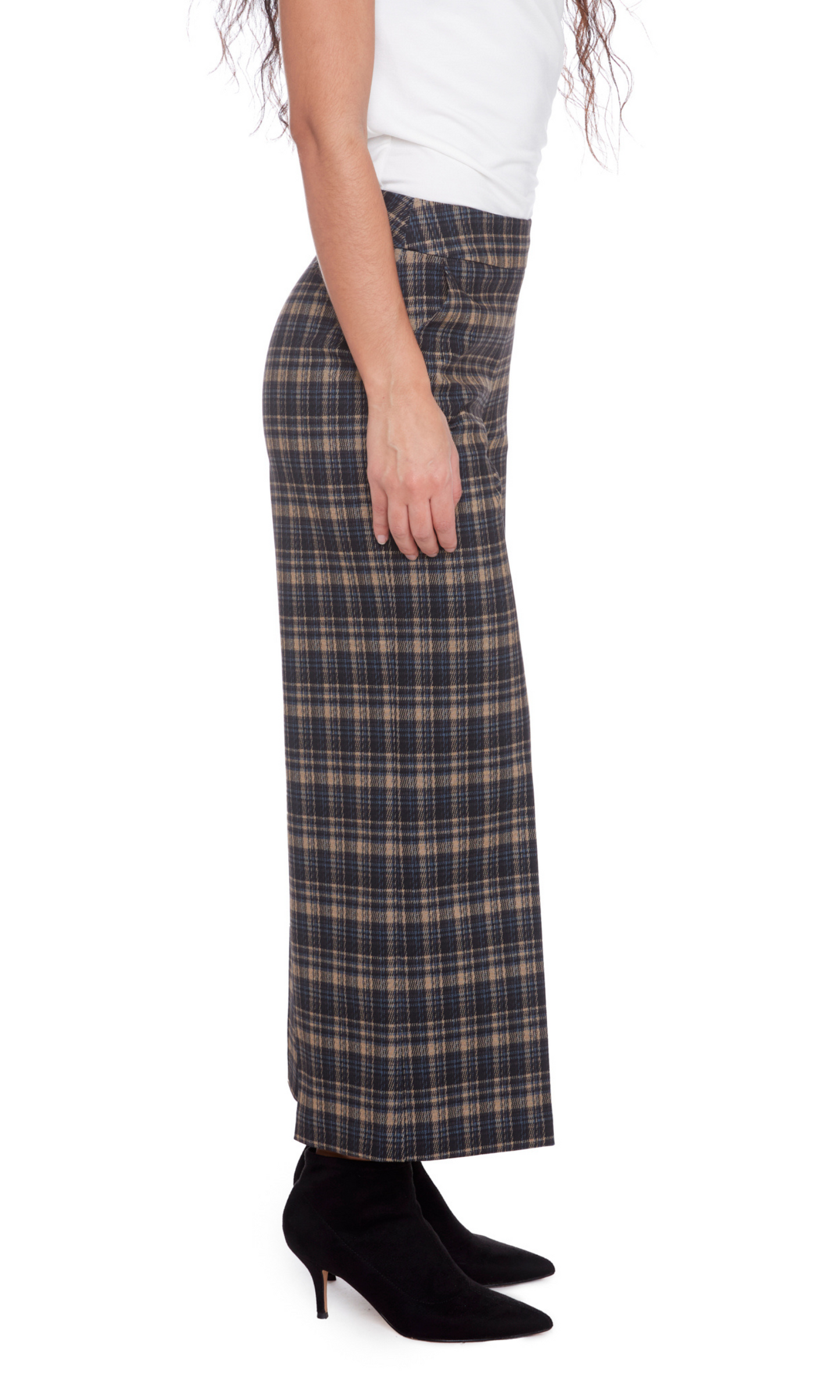 Senna Ponte Wide Leg Pant (Cropped Length)