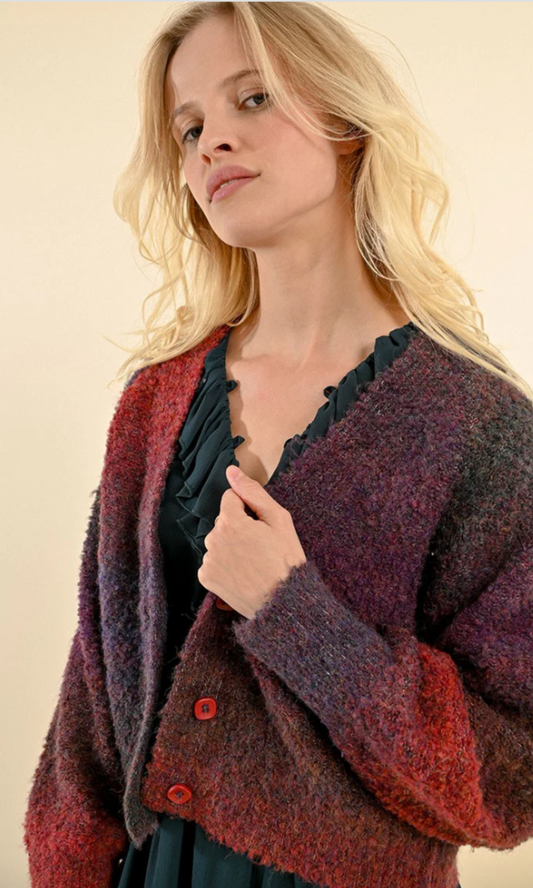 Terry Knit Cardigan