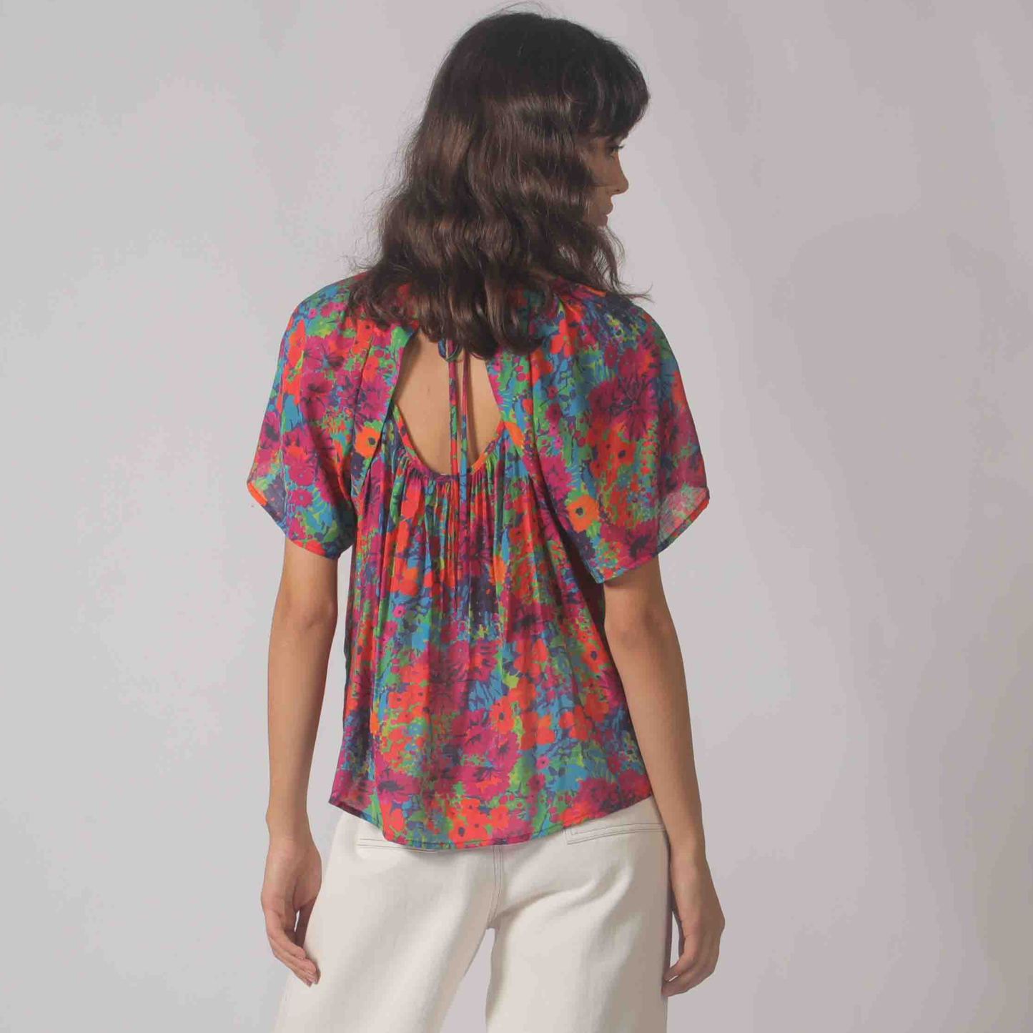 Fiesta Floral Blouse