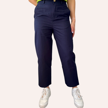 Boulevard Wide-Leg Pants