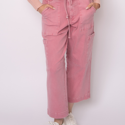 Julie Stretch Twill Cargo Pants (Pre-Sale)