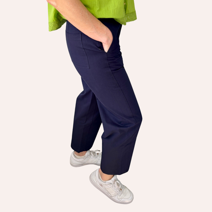 Boulevard Wide-Leg Pants