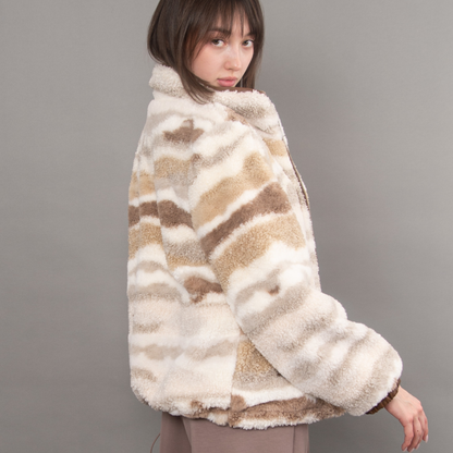 Jane Full-Zip Sherpa Jacket