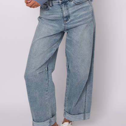 Barni Barrel Stretch Denim Pants (Pre-Sale)