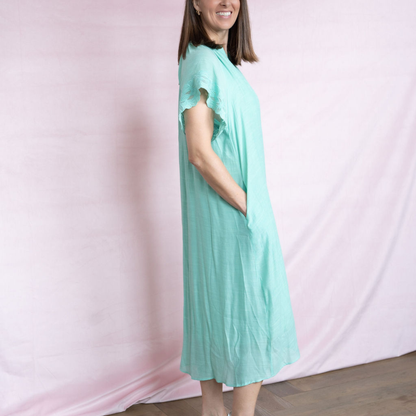 Whisper Lace V-Neck Dress (3 colours)