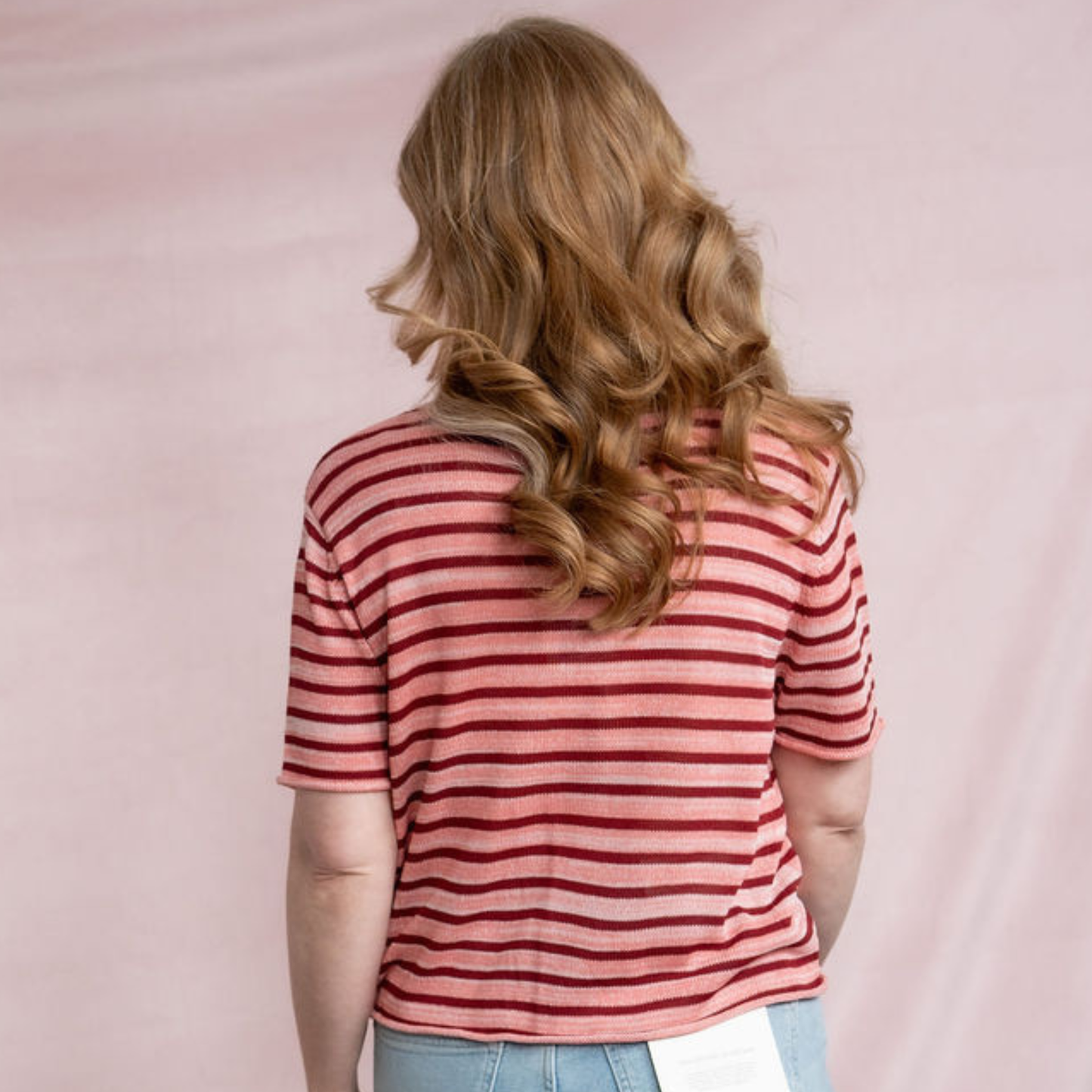 Sunset Stripe Relaxed Tee