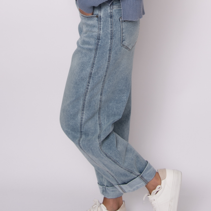 Barni Barrel Stretch Denim Pants (Pre-Sale)