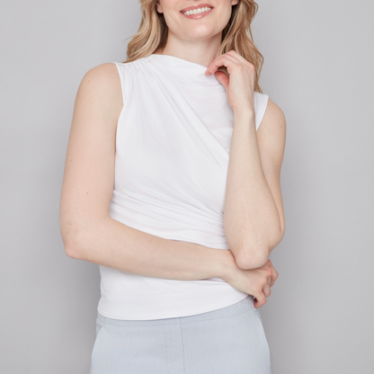 Veronica Provence Sleeveless Top