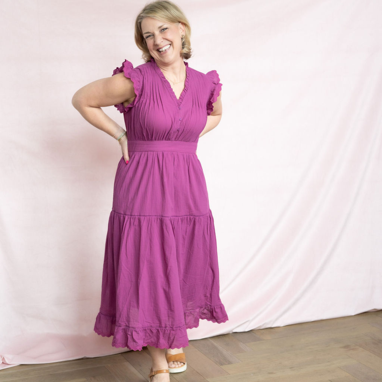 Charm Tiered Maxi Dress