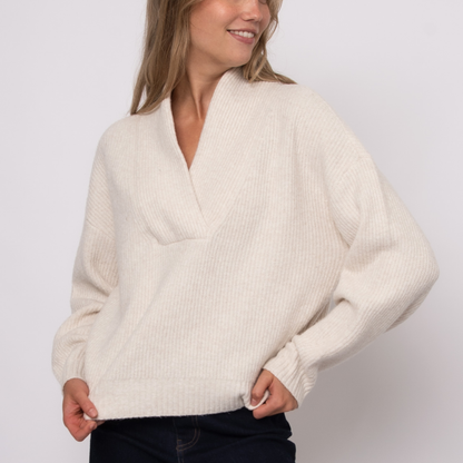 Quinlan Shawl Neck Pullover
