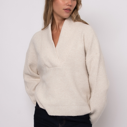 Quinlan Shawl Neck Pullover
