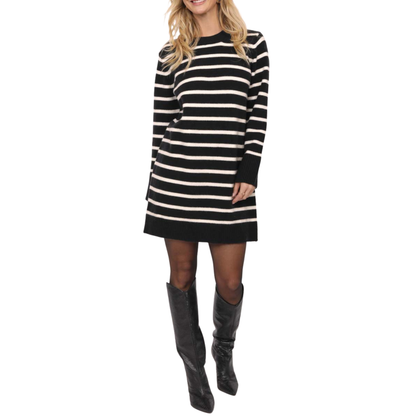 Sherri Striped Sweater Dress