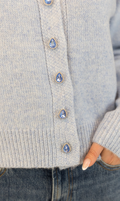 Aisha Crystal Cardigan