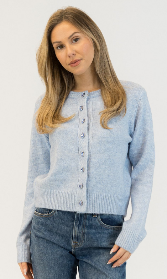 Aisha Crystal Cardigan