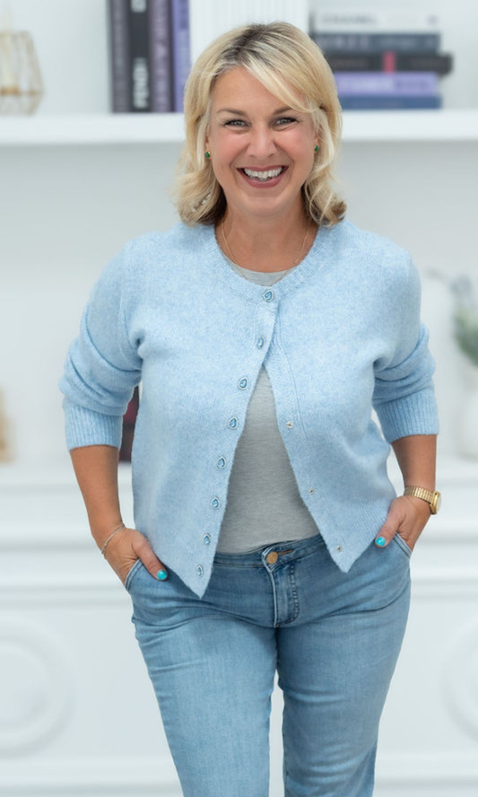 Aisha Crystal Cardigan