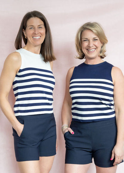 Nantucket Sleeveless Sweater (2 Colours)