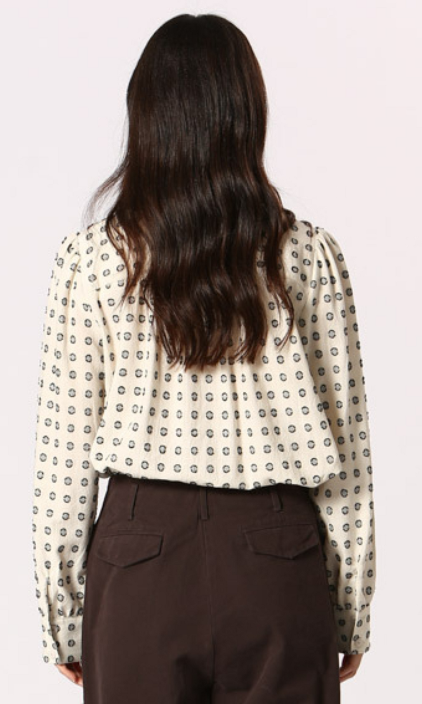Celeste Dot Blouse
