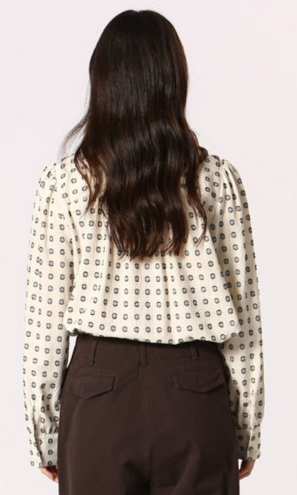 Celeste Dot Blouse