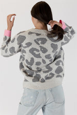 Hailey Leopard Print Sweater