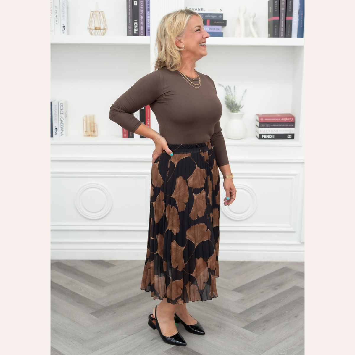 Fall Breeze Fig Leaf Skirt
