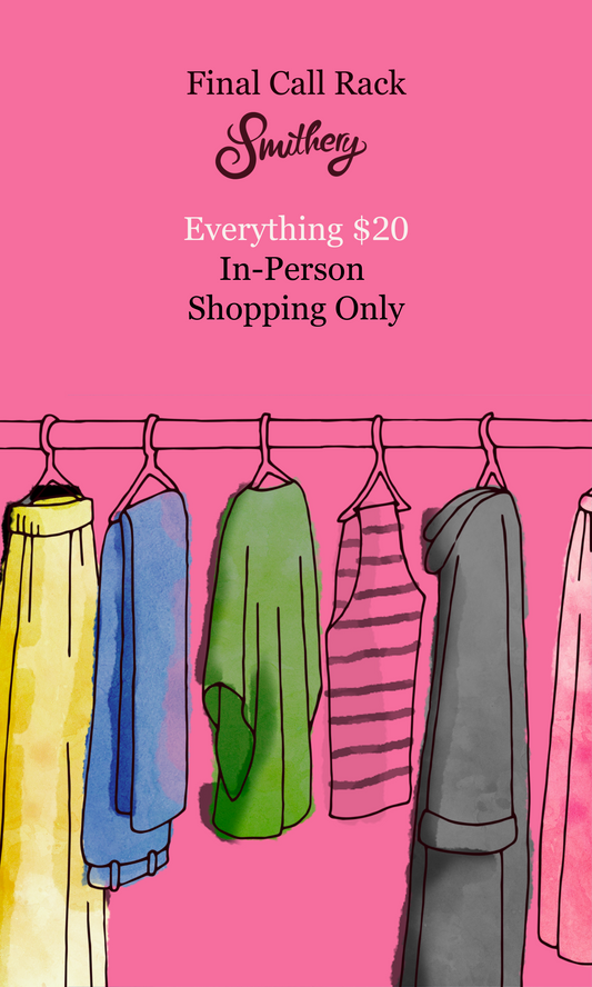 FINAL CALL RACK — Everything $20