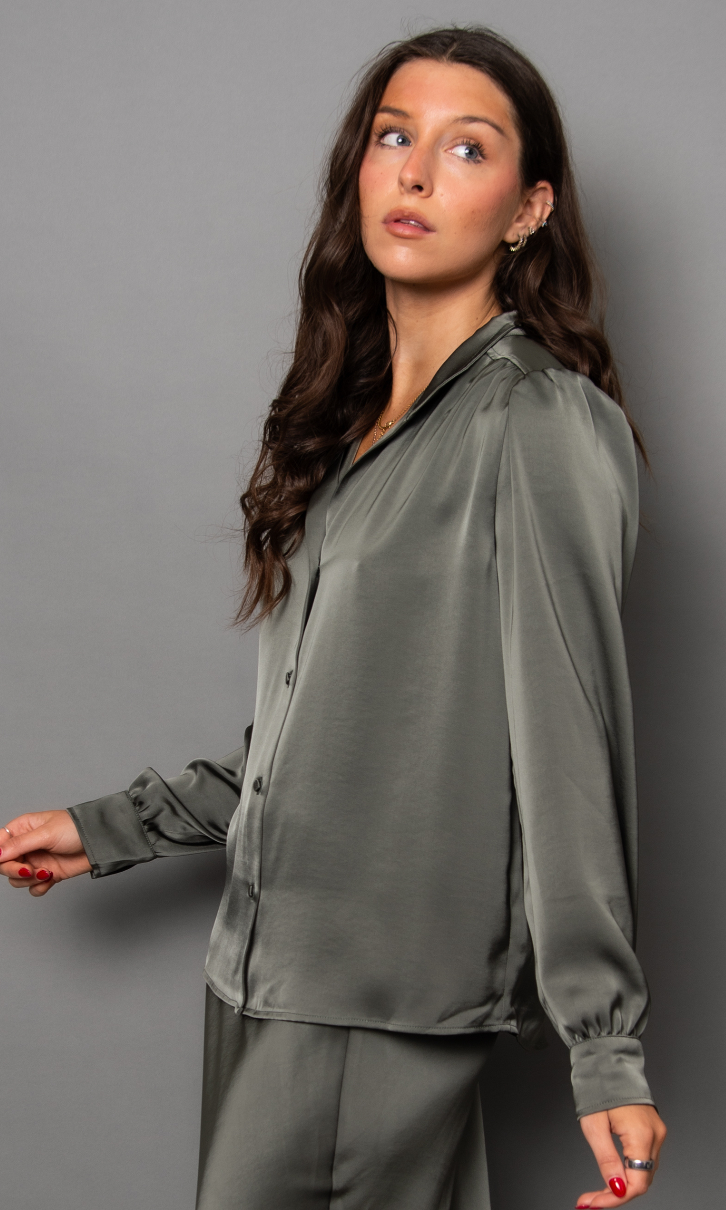 Balicia Button-Up Blouse