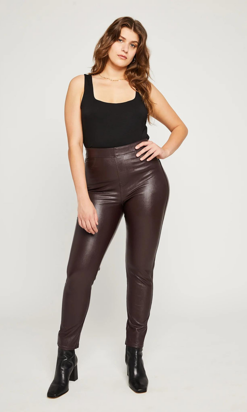 Oracle Vegan Leather Pant